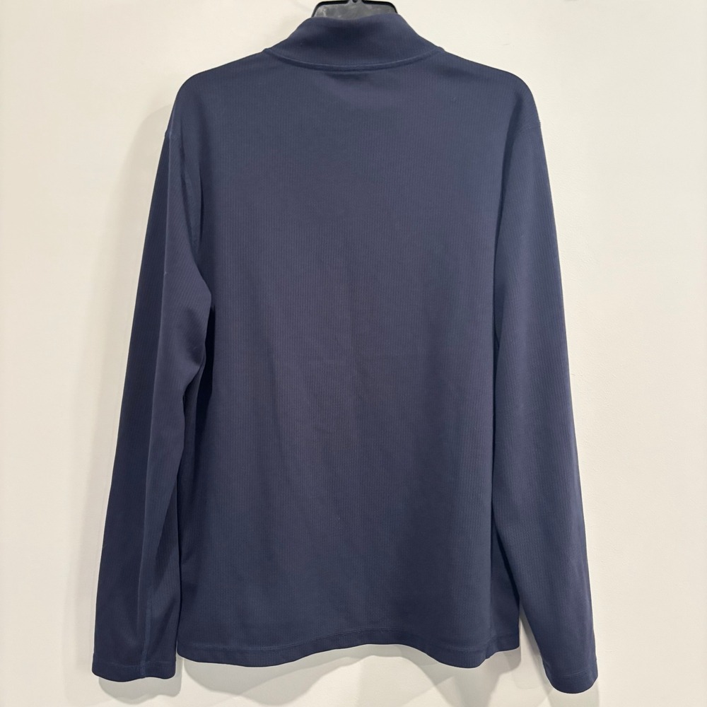 J Crew Mens Quarter Zip Pullover Large Performance Athleisure Gorpcore 21327 - Picture 2 of 9